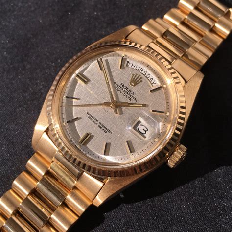 rolex 18kt gold president 1803 watch|rolex day date president 1803.